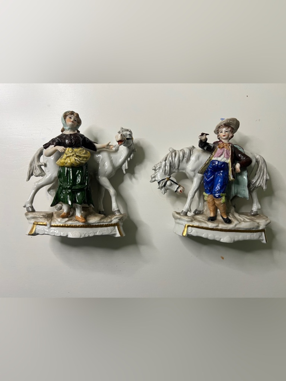 19th Century Italian Capodimonte porcelain figurine
